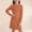 F-440Orange, variant on ZHOGXU Big Kids Girls Knit Dress Long Sleeve Round Neck Solid Color Comfortable Stylish Slim Fit Dresses For Casual Daily Wear Beige 8-9 Years