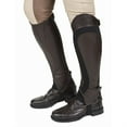 thumbnail image 2 of TuffRider Ladies Derby Leather Half Chaps- Mocha- L, 2 of 2