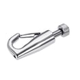 thumbnail image 3 of Unique Bargains 7.5mm Open Picture Hanging Wire Hook Electroplating Copper Hooks 4Pack, 3 of 5