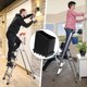 thumbnail image 5 of 4 Piezas de Cubierta de Pie de Escalera para el Hogar, Patas de Escalera de Goma, Sillas, Almohadillas de Extensión Telescópicas para Escaleras de Mano, 5 of 5