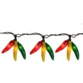 thumbnail image 4 of Northlight 36ct Chili Pepper Clustered String Lights - Brown Wire, 4 of 6
