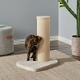 thumbnail image 5 of Two by Two Austin Cat Tree 1 - Beige Scratching Post Cat Furniture - 24.4 in. Tall, 5 of 9
