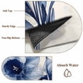 thumbnail image 6 of 5'x8' Area Rugs, Vintage Blue Floral Indoor Outdoor Area Rug for Living Room Bedroom, Spring Blooms Botanicals Washable Bathroom Rugs Kitchen Floor Carpet Mats Home Decor Aesthetic, 6 of 8
