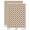 Brown, variant on Gift Tag Shape Solid 200+ Round Stickers - Hot Pink - Matte Finish - 0.50" Size