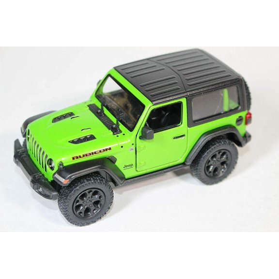 2018 Jeep Wrangler Rubicon Hard Top Green - Kinsmart P/B