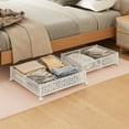 thumbnail image 2 of Under The Bed Storage Containers With Wheels,Under Bed Storage Organizer Drawer For Bedroom Clothes Shoes Blankets, 2 of 12