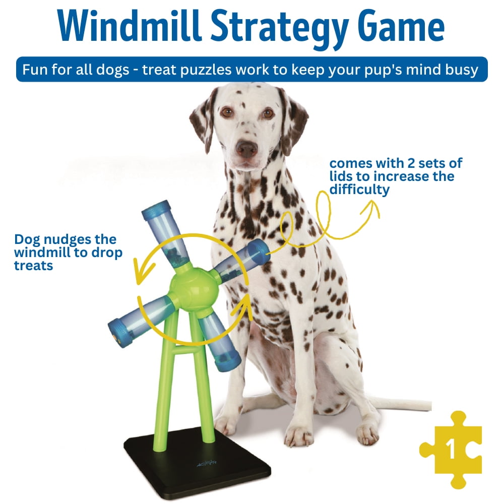 TRIXIE Dog Activity Move2Win Strategy Game, Level 3, Advanced Dog Puzzle  Toy, Treat Dispenser