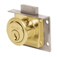 thumbnail image 1 of Cerradura de MUEBLE Hermex Modelo 24 Latón Vertical CM-24L, 1 of 3