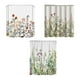 thumbnail image 2 of Cortina de ducha con gancho, cortinas de baño de acuarela, tela de poliéster a prueba de moho, pantalla de bañera, decoración de baño para Juegos de accesorios de baño flores y arboles 180*200 Cateissary HA071403-19, 2 of 6