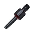 thumbnail image 2 of Methold Micrófono inalámbrico para teléfono inteligente, compatible con Bluetooth, recargable, KTV, Karaokes, micrófono de repuesto de cuero, para Cables de audio/vídeo Negro, 2 of 6