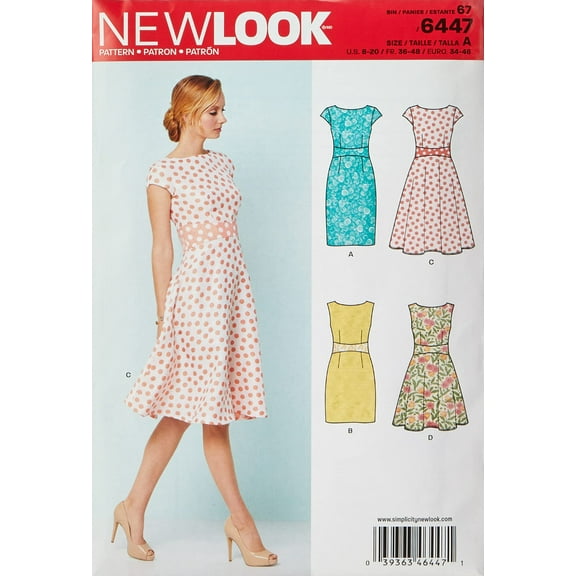 Simplicity New Look Pattern, 1 Each