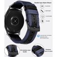 thumbnail image 3 of Correa de reloj Olytop de 22 mm de nailon para Galaxy Watch de 46 mm/45 mm, paquete de 2, 3 of 7