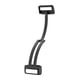 thumbnail image 3 of Correa de silicona suave para reloj correa de repuesto con cierre plegable magnético a prueba de sudor transpirable para Samsung Galaxy Fit 3, 3 of 7