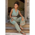 thumbnail image 6 of LASCANA Women's Patterned Wide Strap Jumpsuit Strap, 6 of 6