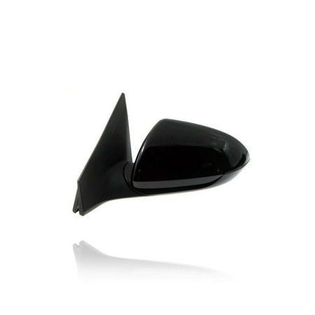 Door Mirror - PACIFIC BEST INC. For/Fit 17-20 Hyundai Elantra Sedan SE (USA-Built) - Manual Folding, Electric, Non-Heated, Without Signal + Memory + Blind Spot, Primed - Left Hand - Driver (Best Blind Spot Mirror Uk)