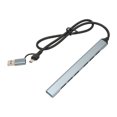 thumbnail image 4 of Tipo C Hub aleación de aluminio tipo C estación de acoplamiento 5 Gbps 7 interfaces para PC portátil tableta ANGGREK Otros, 4 of 8