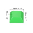 thumbnail image 2 of Unique Bargains 1U Blank Keycaps, 10 Pack Universal PBT Keyboard Replacement Accessories for MX Mechanical Keyboard, Green, 2 of 6
