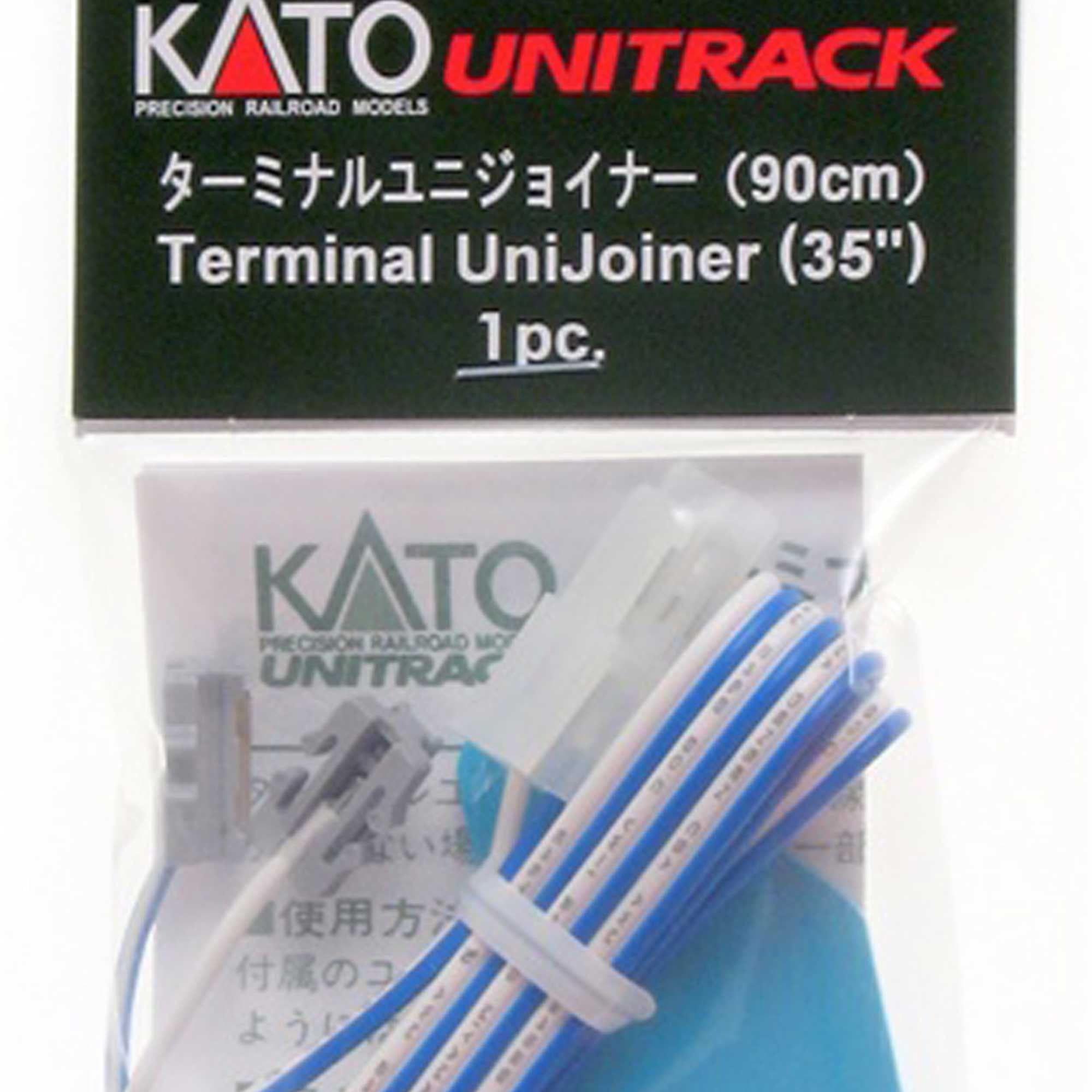 1 pair Terminal UniJoiner Kato 24-818 - N Scale 35" Leads 