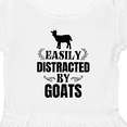 thumbnail image 4 of Inktastic Easily Distracted by Goats Girls Toddler Dress, 4 of 5