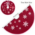 thumbnail image 2 of Falda de árbol de Navidad N&T NIETING roja 76 cm, 2 of 7
