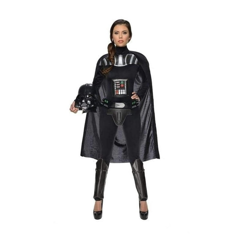 Darth Vader Womens Costume with Dark Side Sith Mask Darth Vader Womens Costume with Dark Side Sith Mask