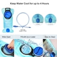 thumbnail image 5 of Neboic Paquete de 2 mochilas de hidratación con vejiga de hidratación de 2 litros: mochila de agua liviana que mantiene el agua fresca hasta 4 horas con gran almacenamiento para niños, mujeres, hombre, 5 of 5