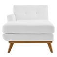 thumbnail image 5 of Modway Engage Left-Facing Upholstered Fabric Chaise in White, 5 of 7