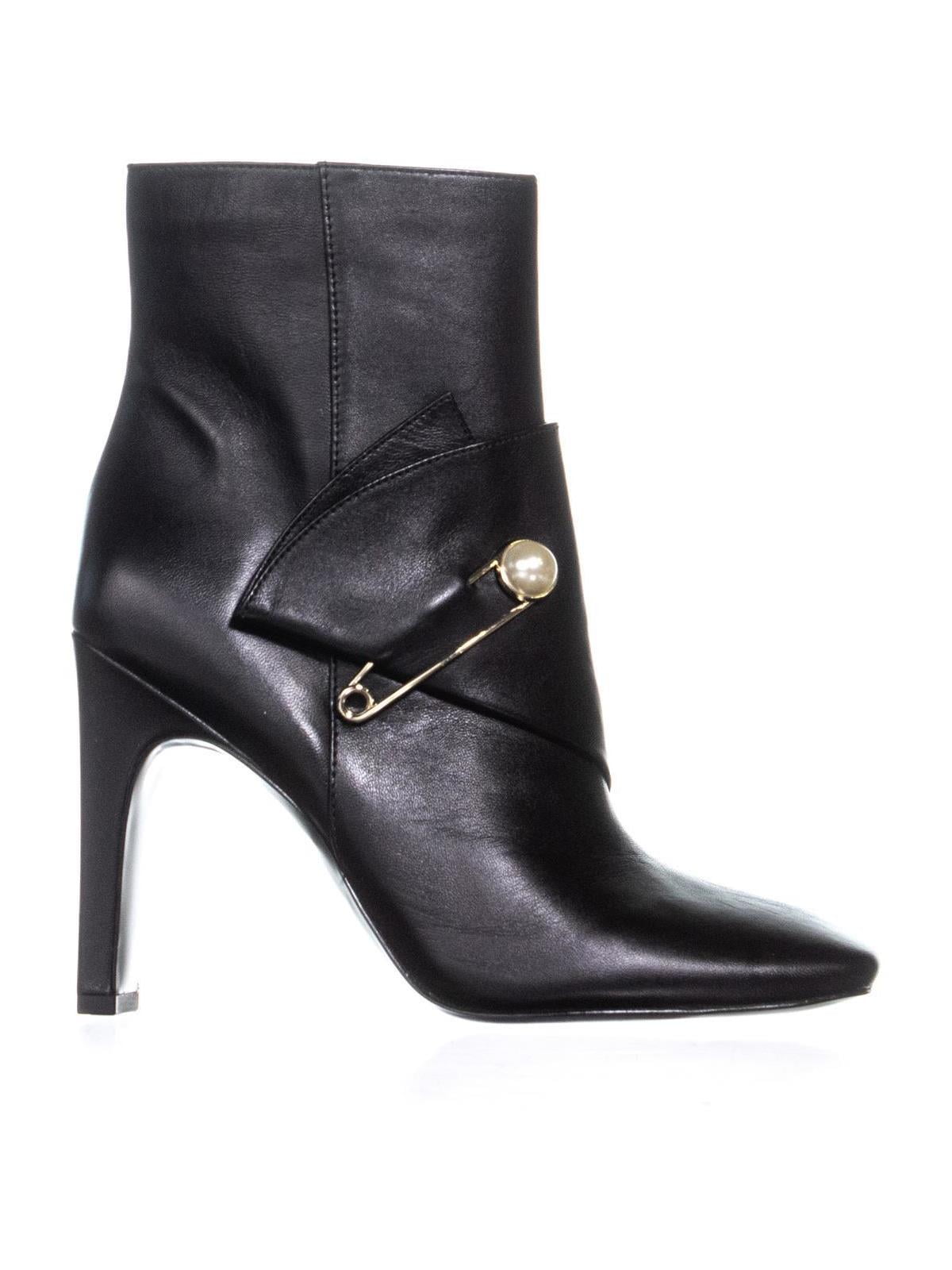 NINE WEST Women's Quitit Leather Ankle Boot 