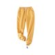 thumbnail image 2 of Minnieouse Pantalones de invierno versátiles y prácticos de tela para mujer Manténgase a la moda en cualquier ocasión Pantalones casuales Prendas para la parte inferior del cuerpo amarillo l, 2 of 6