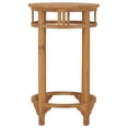 thumbnail image 6 of vidaXL Bar Table 23.6" Solid Wood Teak, 6 of 6