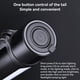 thumbnail image 2 of Soidarity Linterna de aluminio portátil 1000lm luz lateral 2600mAh Zoomable 360 ​​grados rotatorio IPX4 impermeable lámpara eléctrica alarmas Escalada Soidarity OD029318-01, 2 of 6
