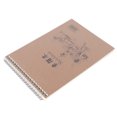 thumbnail image 2 of Libro De Bocetos, Cuaderno De Dibujo, Cubierta De Papel Kraft, Pintura A Mano, Artista, Cuaderno De Bocetos, Libro De Dibujo, 16K, Beige Anggrek Otros, 2 of 8