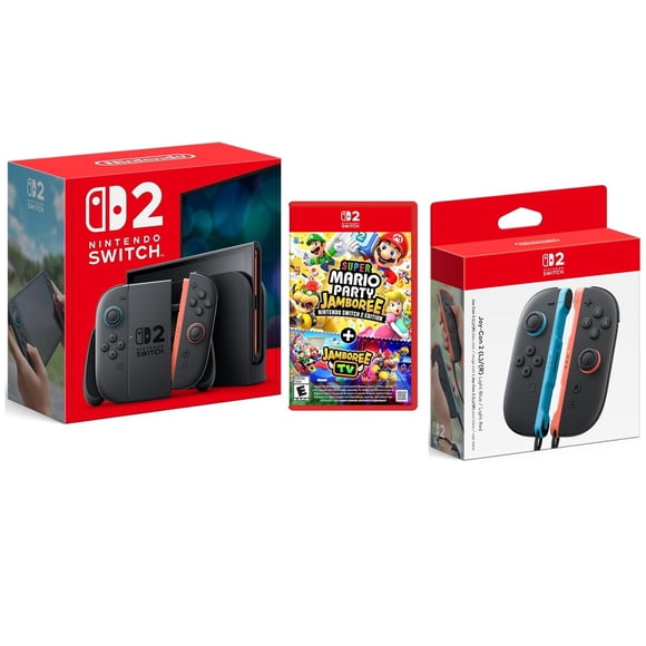 Nintendo Switch 2 Incluye Juego Físico Mario Party Jamboree Mas Joy-Con 2