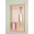 thumbnail image 2 of 14x24 Unfinished Sloane Wall Niche with plain back and 1 shelf, 2 of 4