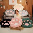 thumbnail image 2 of 2 Sizes Kawaii Plush Bear Paw Mat Cute Animal Bear Cat Foot Pillow Heart Plush Cushion Stuffed Soft Toys for Home Decor Gifts, 2 of 5