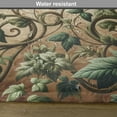 thumbnail image 5 of Ambesonne Leaf Print Place Mats Set of 4, Swirling Branches Ivy, Standard Size, Pale Brown Hunter Green, 5 of 5