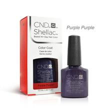 CND Shellac UV Gel Polish - Purple Purple 0.25oz