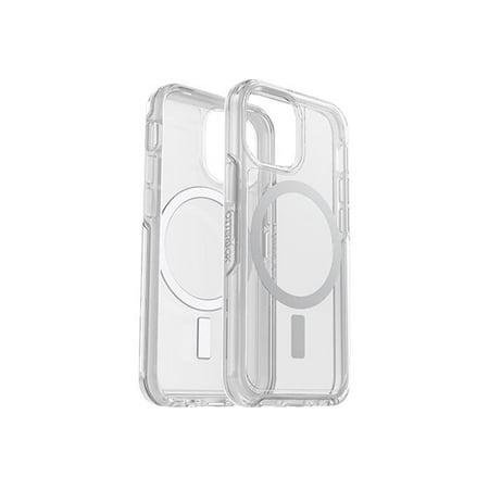 OtterBox - Symmetry Series+ Clear for MagSafe  Soft Shell for Apple iPhone 13 mini and iPhone 12 mini - Clear