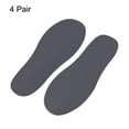 thumbnail image 3 of Uxcell 7.9x3.1" Footprints Floor Stickers Footprint Wall Stair Decal Sticker, Dark Gray 4 Pairs, 3 of 6