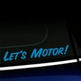 thumbnail image 1 of Let's motor Decal - Vinyl Decal For MINI Cooper - Choose Color - [LIGHT BLUE], 1 of 1