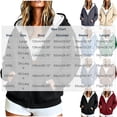 thumbnail image 3 of Hurxie Womens Casual Winter Warm Fleece Sherpa Lined Pullover Hooded Sweatshirt Black,L, 3 of 7