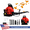 63CC 2 Cycle 665CFM 3HP 205MPH(Red_XL), variant on Floseru 63CC Gas Backpack Leaf Blower 2 Stroke Enginee 665CFM 205MPH Ergonomic Harness System Low Vibration and Cruise Control Powerful Gas Blowers for Lawn Yard Care-Gifts for Dad