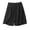 Black, variant on Vedolay Women's Shorts Women's Pockets High Rise Elastic Waist Shorts Casual Ruffle Paper Bag Work Shorts,Black XXL