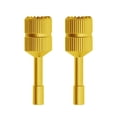thumbnail image 1 of sweethay 2 piezas Control remoto Thumbstick antideslizante Rocker Joystick accesorios repuestos repuesto para Accesorios para aéreos Oro, 1 of 6