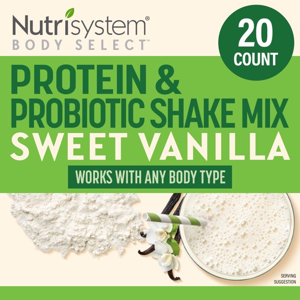 Nutrisystem® Body Select™ Sweet Vanilla Protein & Probiotic Shakes