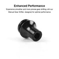 thumbnail image 3 of maskred Reliable Replacement Aluminum Car Low Profile Knob For Thread Knob Systems Match Manual Gear Shifter black M10X1.5 1Set, 3 of 6