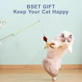 thumbnail image 5 of Magic Cat Toy Wand with Fish – Interactive Cat Toys for Indoor Cats, Kittens & Bored Adults | Adjustable Fishing Pole Teaser with Feathers, 5 of 7