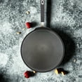 thumbnail image 4 of Starfrit La Forge Classic Flat Tava 12-inch Pan - Forged Aluminum - Non-stick surface - Riveted Handle - Great for pancakes, nann, chapatis, 4 of 5