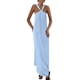 thumbnail image 1 of Vestido de verano PRETTYGARDEN para mujer 2025 con tiras holgadas, azul XXL, 1 of 9