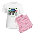 thumbnail image 6 of CafePress - Irish Brigade At Antietam Women's Light Pajamas - Women's Short Sleeve Print T-Shirt and Pants Light Cotton Pajama Set, 6 of 7